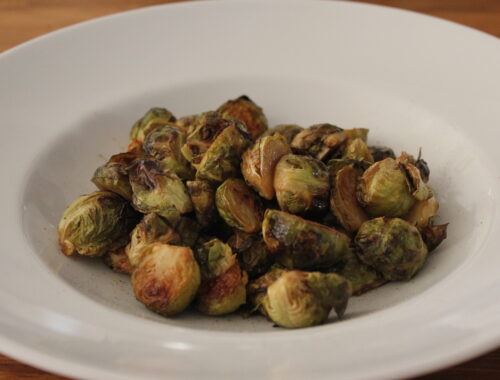 Rosenkohl aus dem Ofen