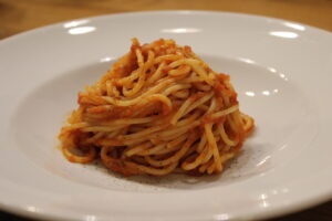 Spaghetti mit Tomatensauce - Die Langsame